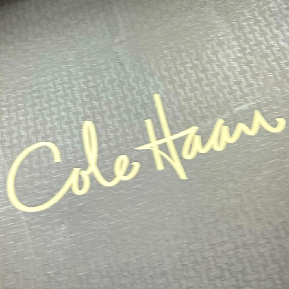 COLE HAAN - Courtney Air Tall High-Heeled Leather Boots - Brown - NIB - Picture 14 of 15